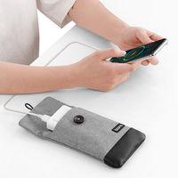 Travel Charger Mobile Phone Organizer Pouch Portable Source Electronics Earphone Power Bank Data Cable Accessories Storage Bag