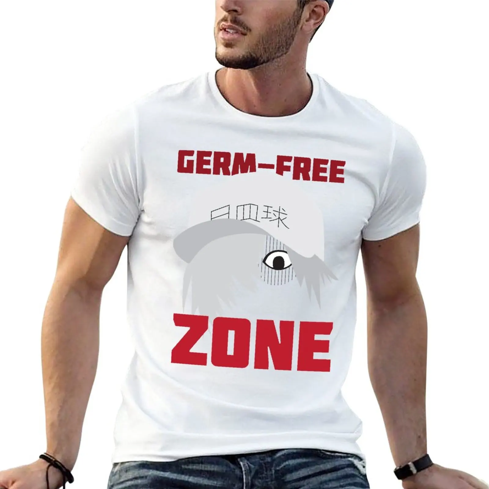 

New Cells At Work White Blood Cell No Germs Design T-Shirt vintage t shirt boys animal print shirt t shirts for men cotton