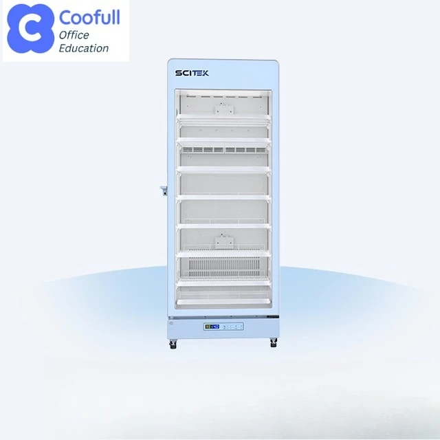 COOFULL Single Door Laboratory Refrigerator Air Cooling Controller Electronic High-precision Computerized Temp. Control System