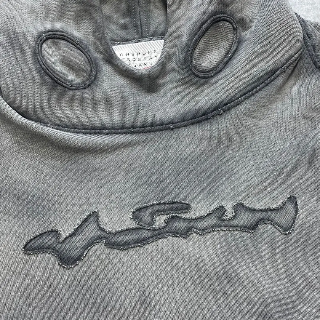 سترة بغطاء للرأس بأكمام طويلة ومثقبة أوروبية وأمريكية، سترة هيب هوب هاي ستريت Y2K #5