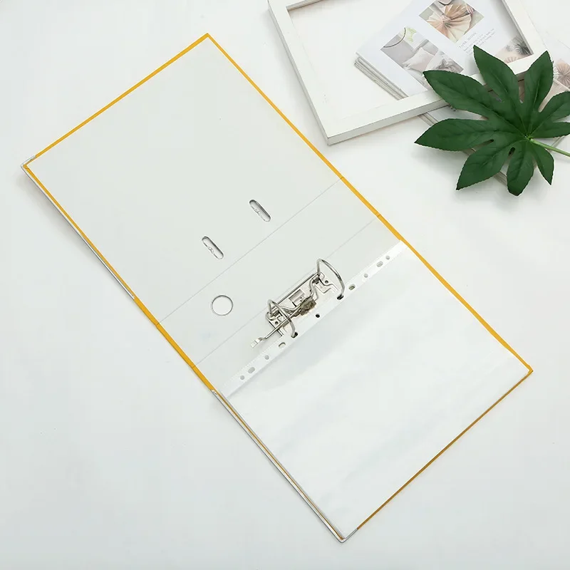 A4 Data Book Loose Leaf Folder Two Hole Clip Punching Clip FC Three Inch Punching Clip PVC Quick Labor Clip