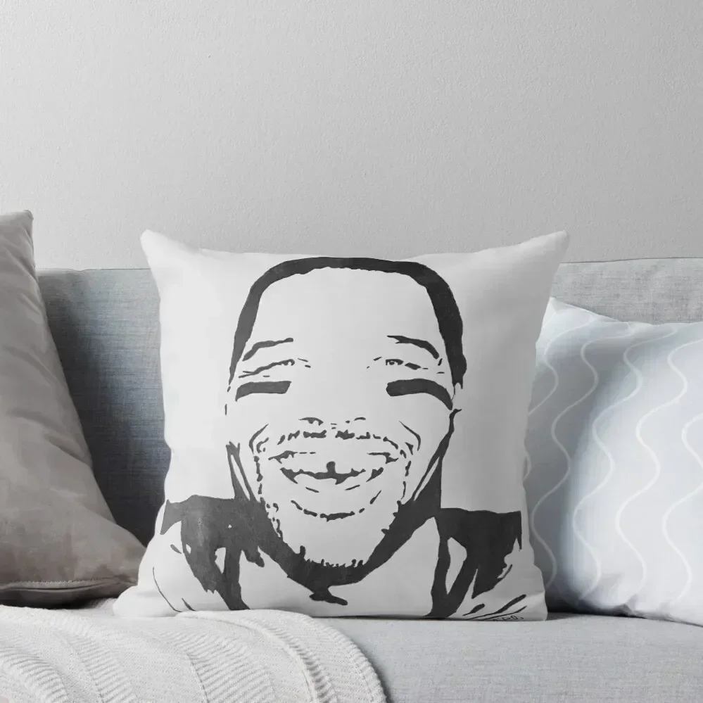 

Michael Strahan Portrait Throw Pillow Plaid Sofa bed pillows Couch Pillows Christmas Pillow Covers pillow