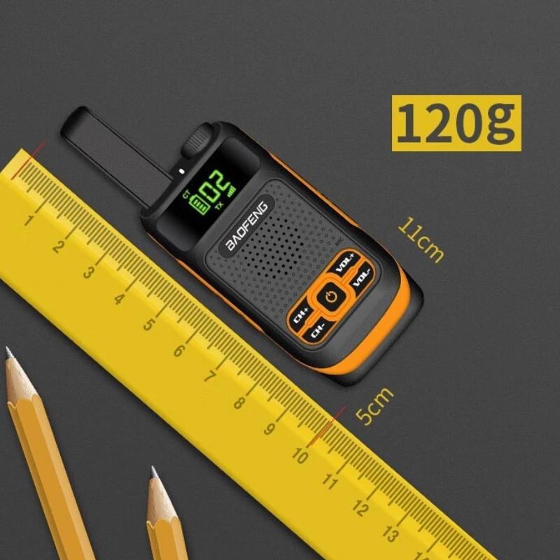 الأصلي Baofeng BF-T19 المضادة للسقوط الاتصال الداخلي بوتيك المحمولة عالية الطاقة في الهواء الطلق يده الكلاسيكية البسيطة الاتصال الداخلي فندق الصيد