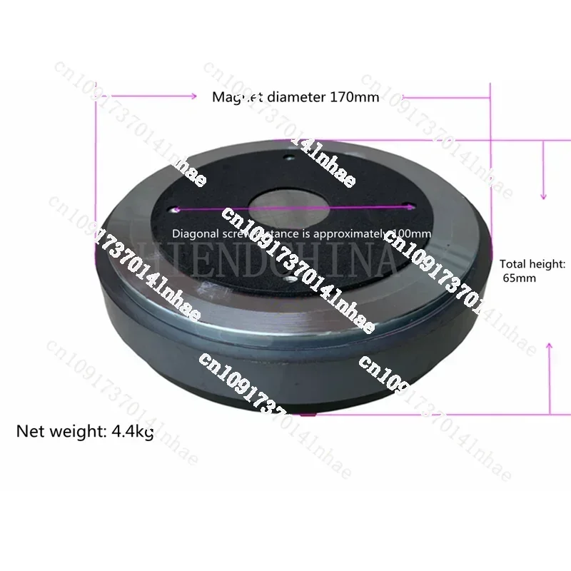 PT-002 170 Magnetic 75 Core Titanium Film Hg170-77 Tweeter Driver Head Professional Stage Treble Head 110db 8ohms 80-160w
