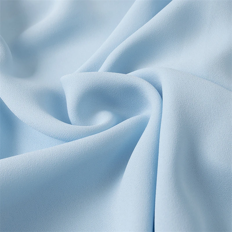 KEANKETIAN 2025 Novo vento de férias em camadas estilo capa mini vestido azul claro feminino gola batwing manga vestidos de chiffon