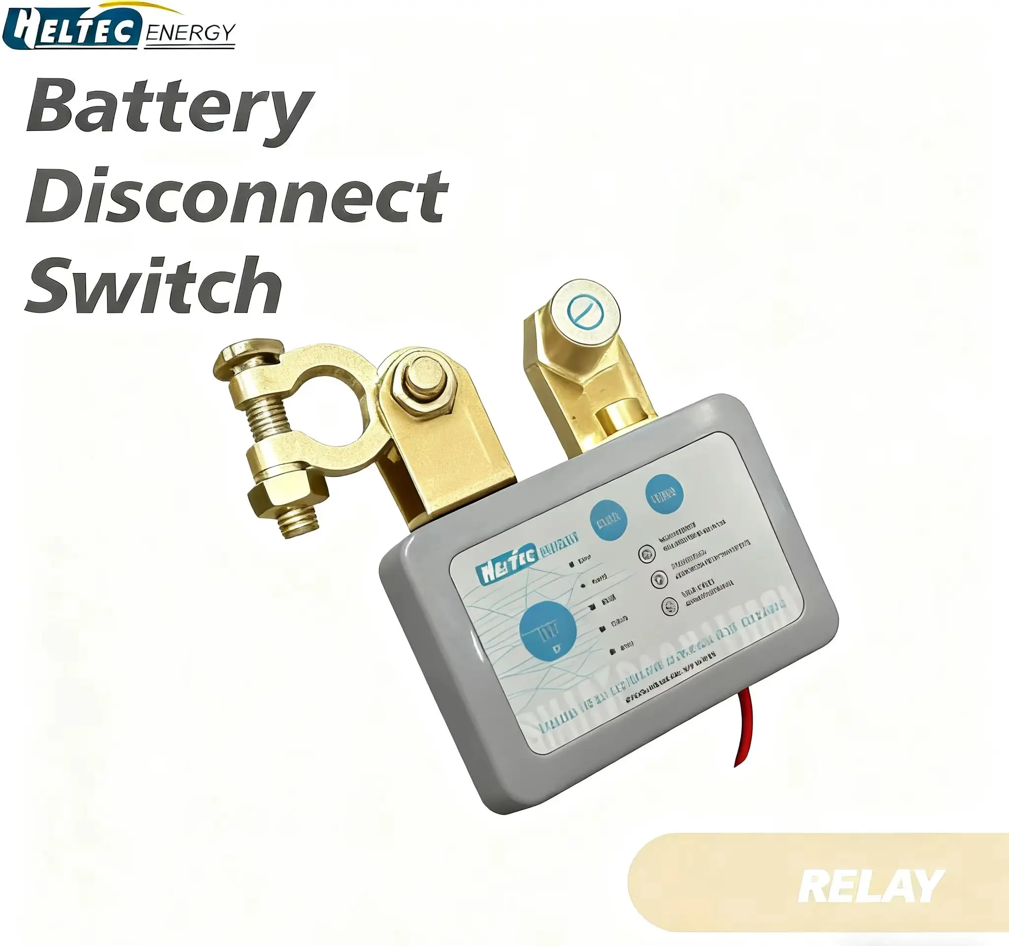 Heltec-relé de desconexión de batería de coche, control remoto Dual inalámbrico, interruptor de corte automático Master Kill, juegos de herramientas eléctricas de 12V