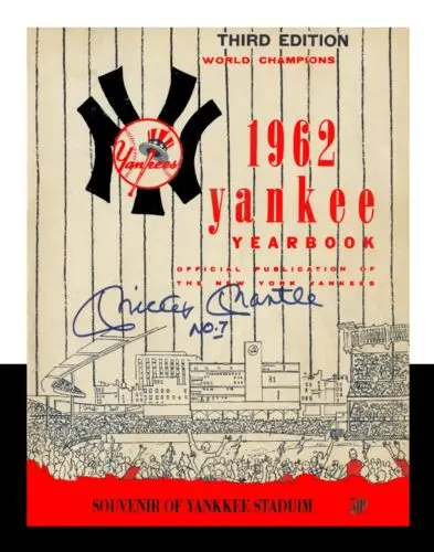 1 шт., 1962, НОВЫЙ ЯОРК, РЫК-ГОДНИК 16 x 20, редкий постер для бейсбольного искусства
