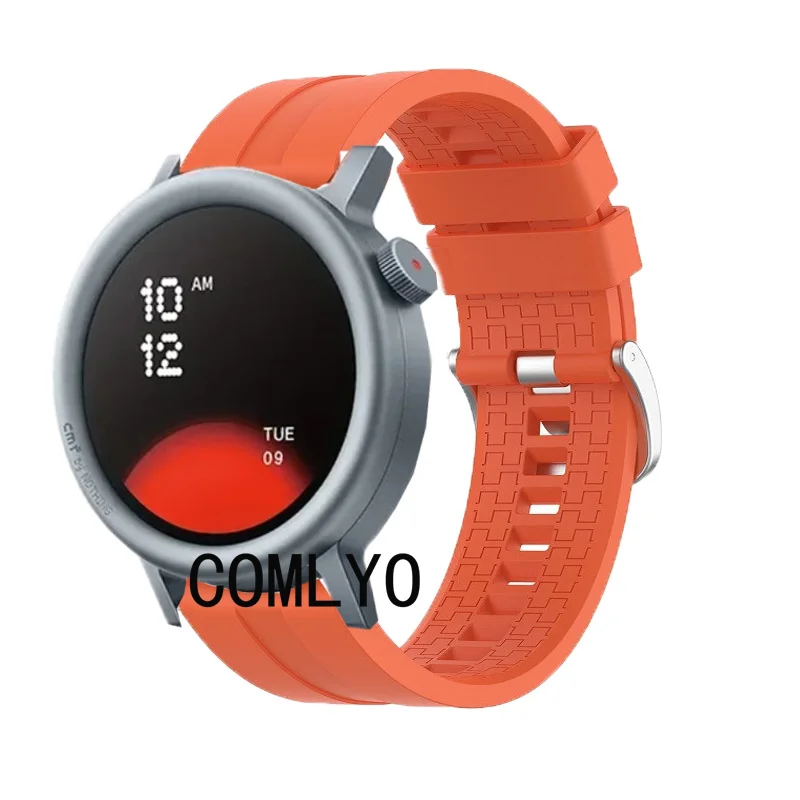 سوار معصم لساعة CMF Watch Pro 2 حزام حزام سيليكون Smartwatch سوار واقي للشاشة للنساء والرجال