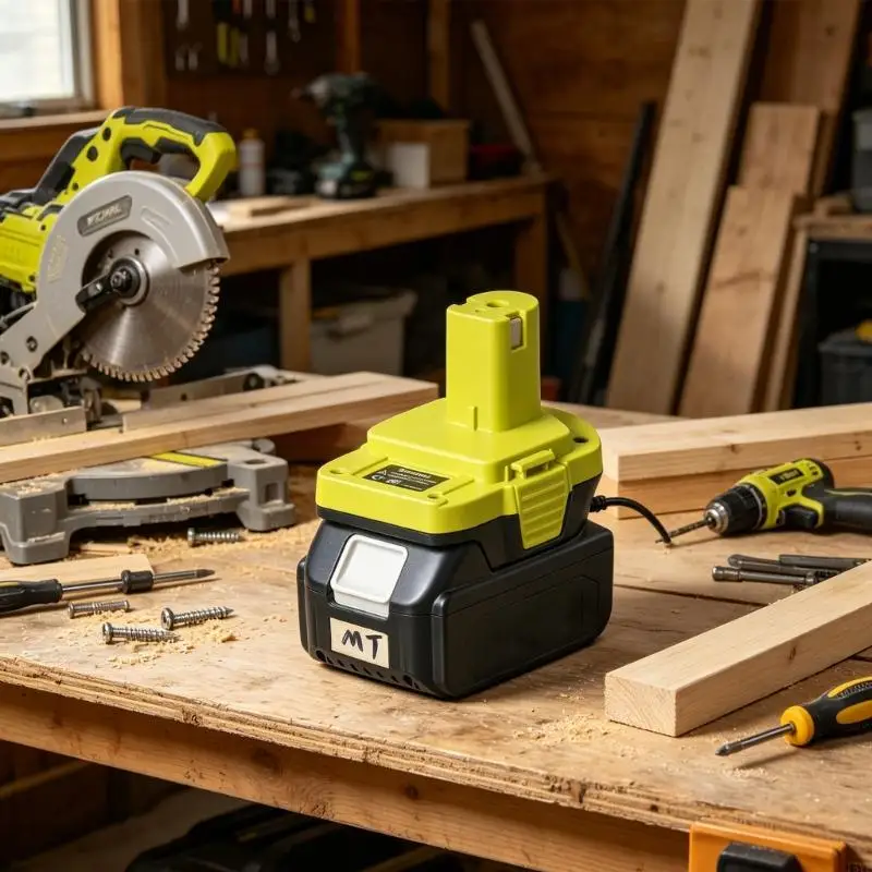  Compact Battery Adapter Converters for 18/20V Tool Battery Use Device Backup