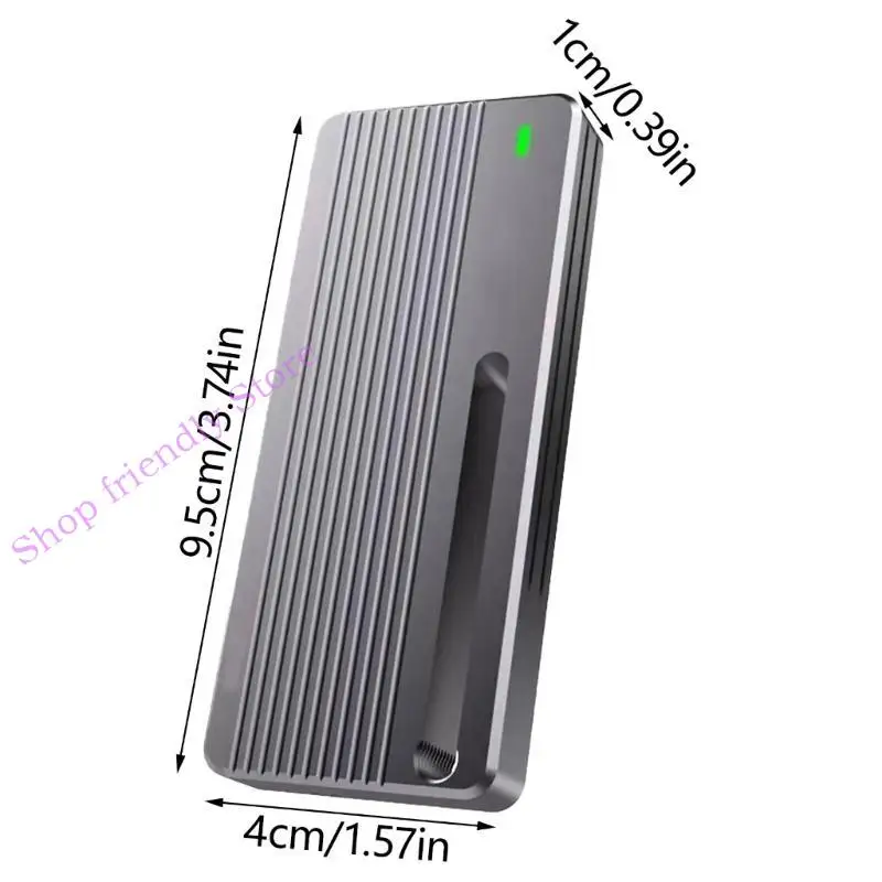 594A الألومنيوم M.2 NVME SSD محول USB 3.2 Gen2 10GBPS NVME إلى USB C #6