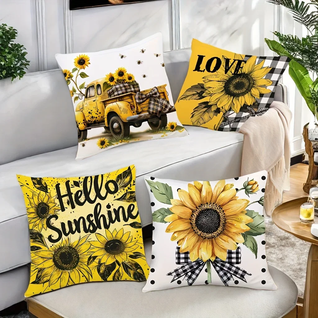 4 Fundas De Almohad…