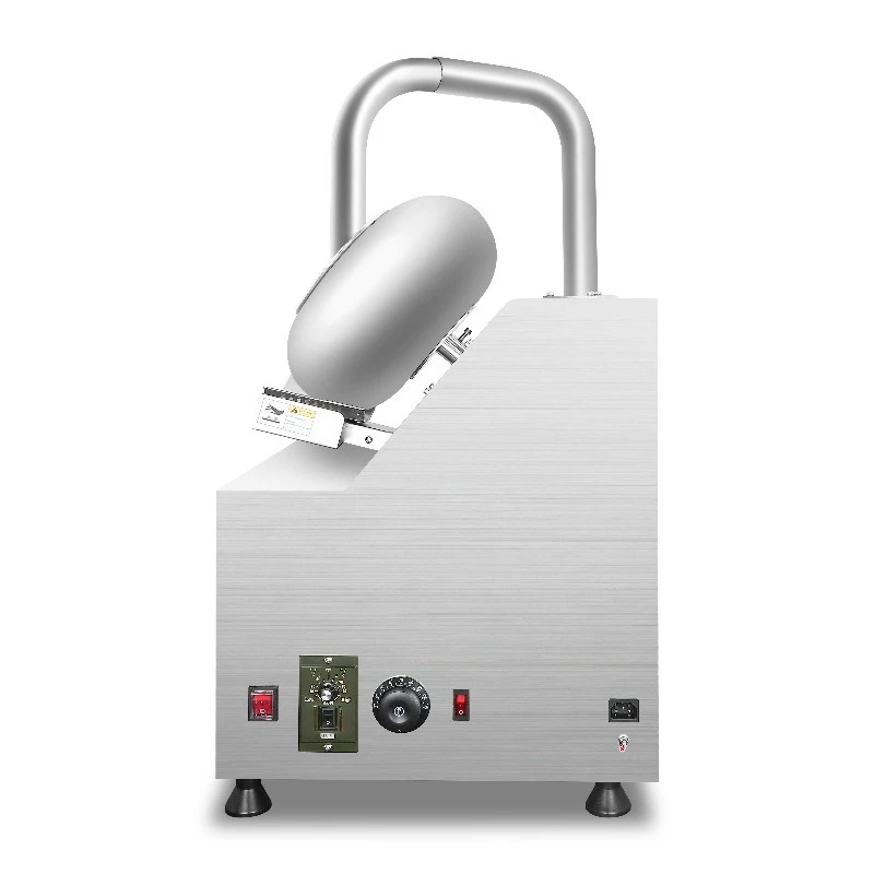 

Small Mini 8L Chocolate Candy Peanut Sugar Chocolate Coating Machine With Air Cooling and Bottom Heating System