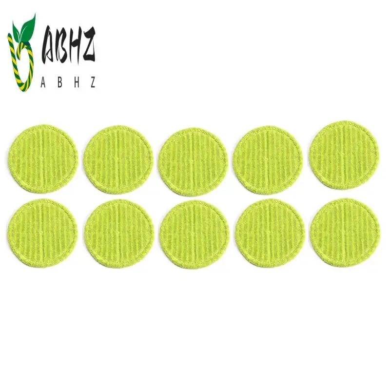 

ABHZ-For Steam Twister Replacement Pads - 10Pcs Microfibre Pads For Steam Twister Steam Cleaner - For All Floors And Surfaces