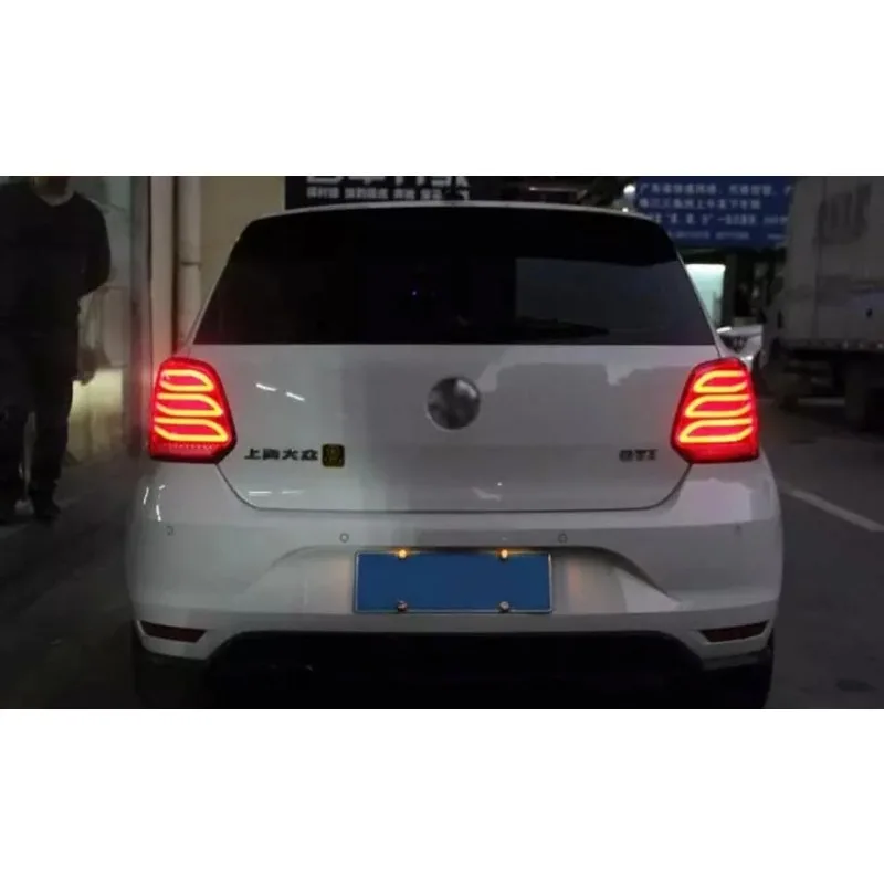 

Factory Hot Selling Polo 2011-2018 Tail Lights Taillight Auto Lighting Systems Upgrade Turn Signals Back Light Tail Lamp Rearlam