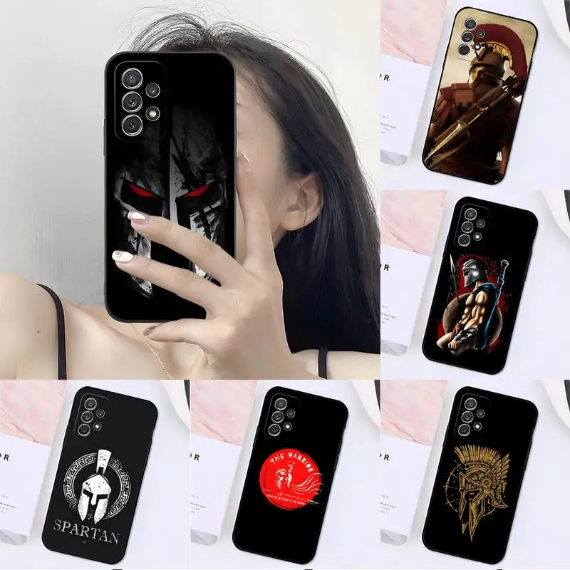 Spartan Samurai Phone Case Funda For Samsung M20 M10 M11 M21 M30 M31 M51 S Prime S5 6 S6 S9 S8 S7Edge Plus Shockproof Cover