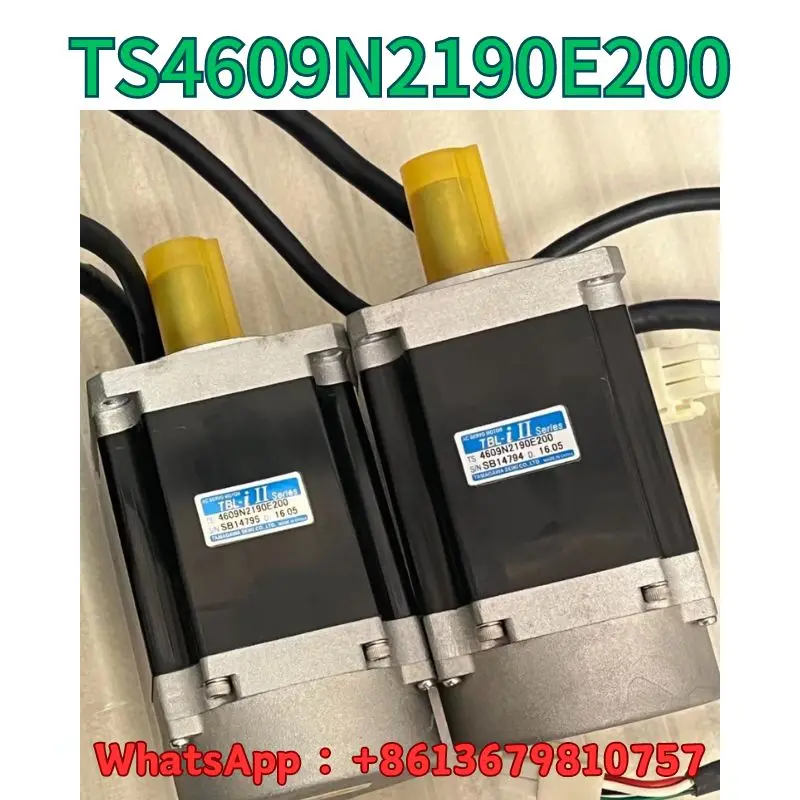 

second-hand 400w servo motor TS4609N2190E200 test OK Fast Shipping