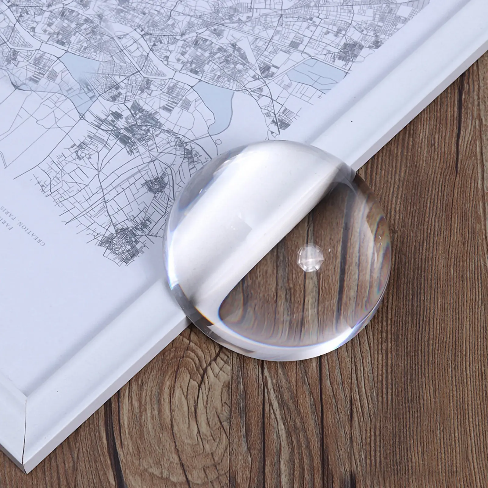 Magnifying Magnifier Reading Glass Portable Lens Handheld Halloween Christmas New Year Hands Free Magnifier Glasses 97MM
