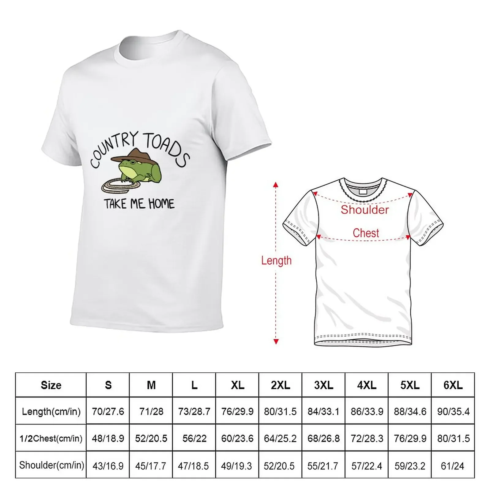 Country Toads T-Shirt quick-drying vintage mens graphic t-shirts big and tall