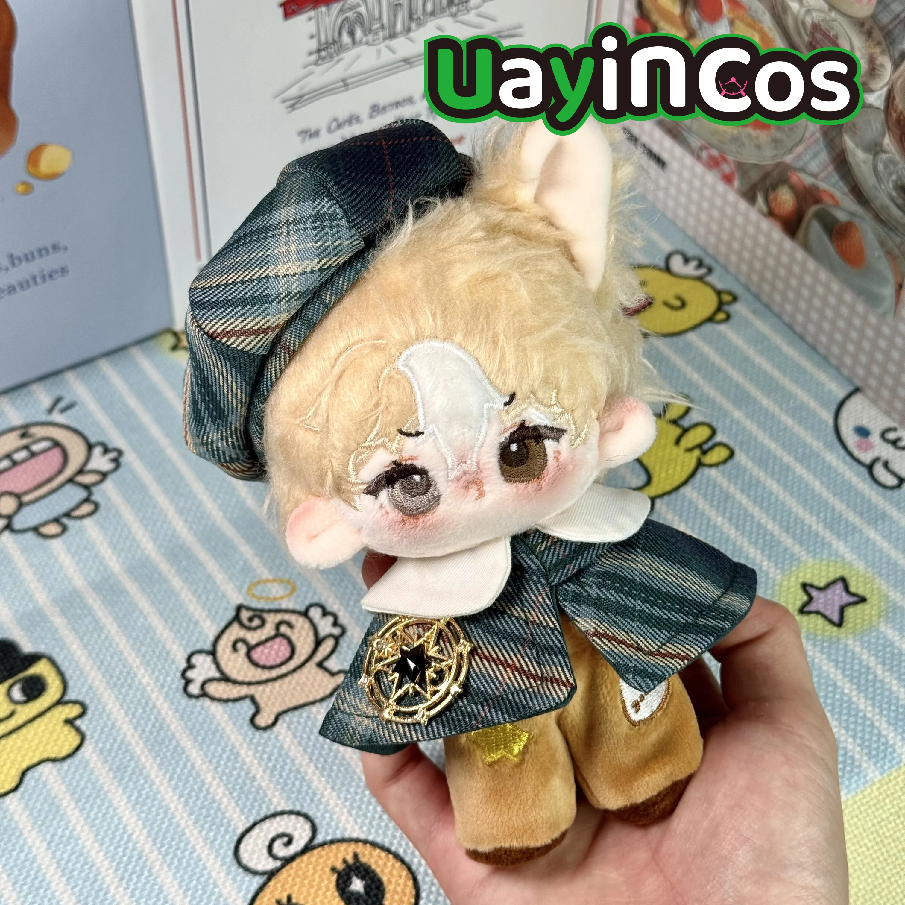 

В наличии: Одежда для кукол 10 см, плащ «Магическая академия», клетчатая шляпа, костюм, аксессуары для кукол, игрушка по мотивам аниме и игр, подарки для детей, косплей