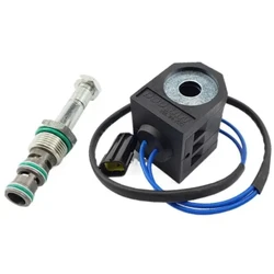 Solenoid Valve For Doosan Daewoo DH DX150 DX215 DX225 DH200 Solenoid Valve Coil DX55 DX300-5/7/9 Safety lock Solenoid Valve Code