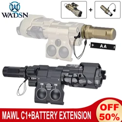 MAWL-C1 Señalador láser IR táctico con linterna para arma