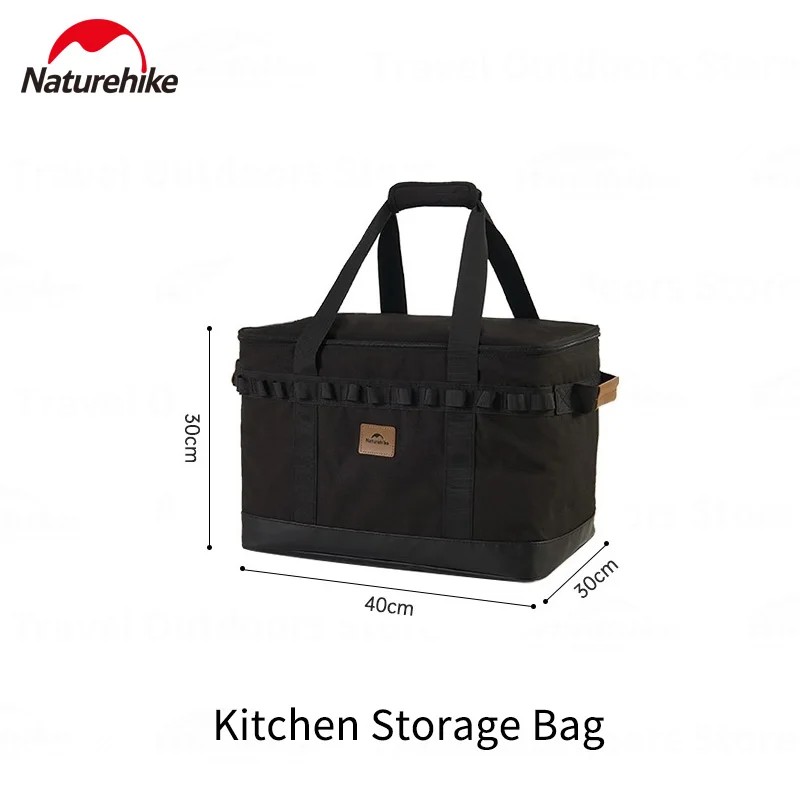 Naturehike تجهيزات المطابخ حقيبة التخزين مقصورة تصميم بولي كلوريد الفينيل مقاوم للماء التخييم اكسسوارات مخيم لوازم المحمولة التخييم الطبخ #1