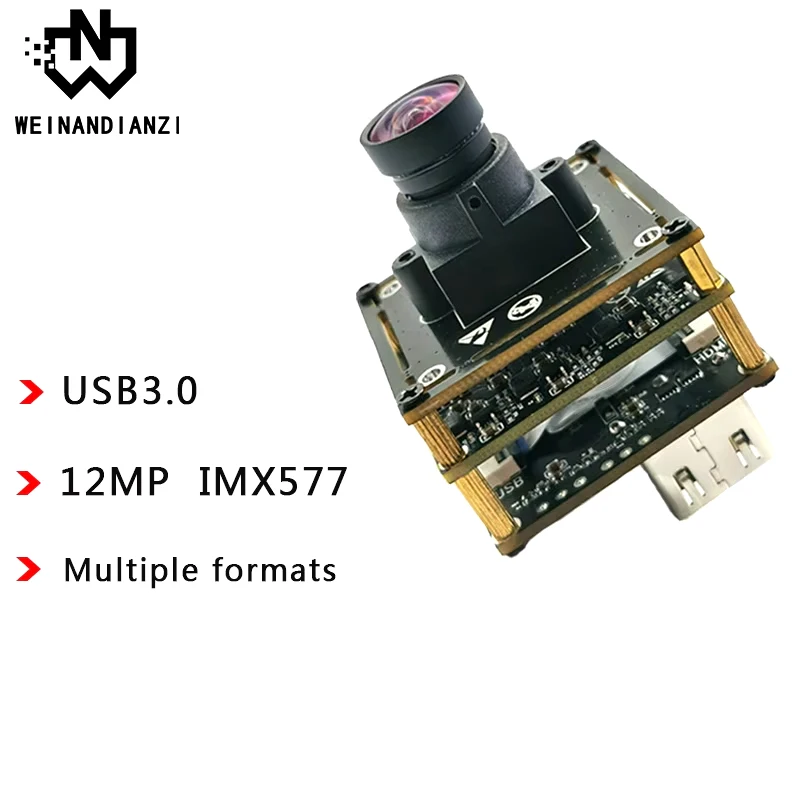 

12MP 4K USB camera IXM577 cmos sensor USB3.0 camera HD interface MJPEG, YUV2 /NV12/H264 /H265. UVC Free drive