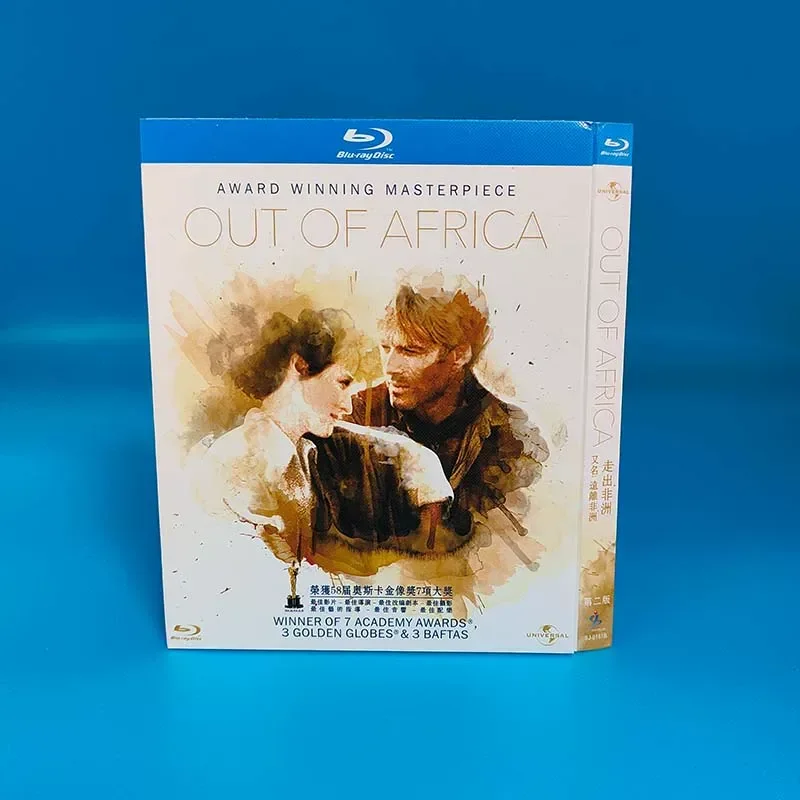 Spot American Drama Out of Africa Second Edition Chinese Subtitles 1 Disc BD Blu-ray