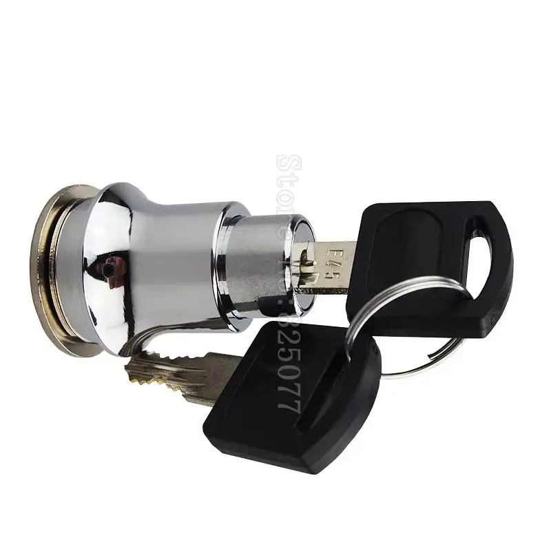 10PCS Zinc Alloy Showcase Sliding Glass Door Lock for Display Cabinet for Double Glass Door Lock JF1389