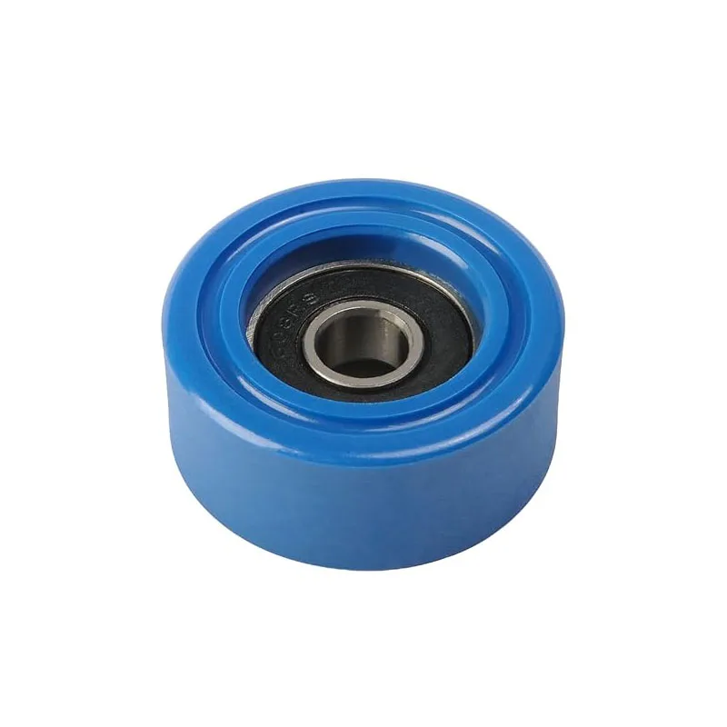 

2Pcs 8x35x15mm Roller Idler Bearing Pulley Sliding Conveyor PU Wheel with 608RS Bearing for Furniture, Hardware Accessories