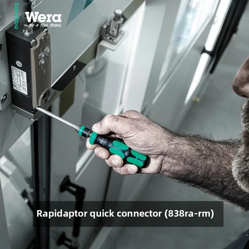 مجموعة مفكات براغي بسقاطة ألمانية Wera 838RA مجموعة أدوات محمولة