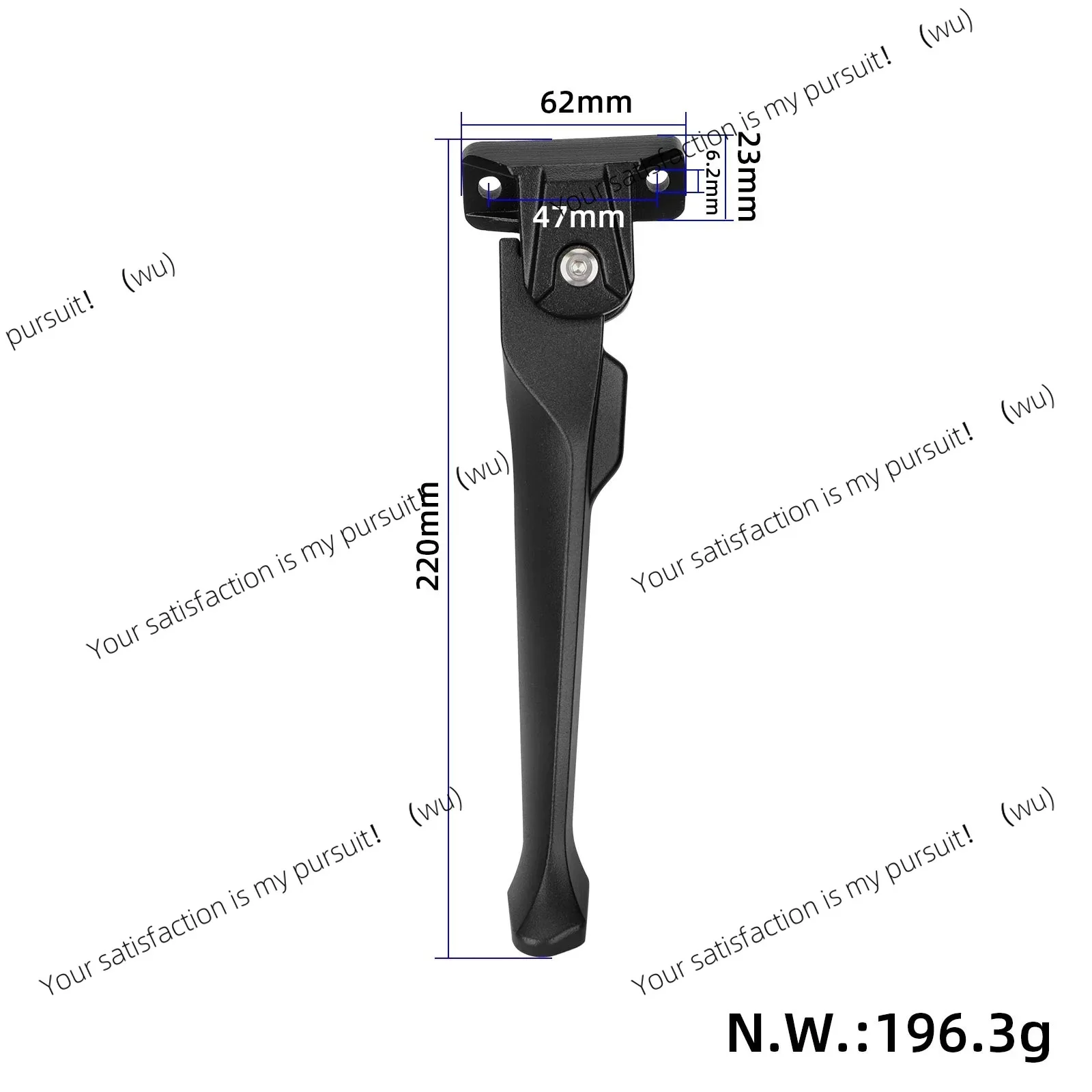 Suitable for KukirinG3Pro Foot Support Electric Scooter Side Parking Bracket Durable and Stable Pedal Accessories