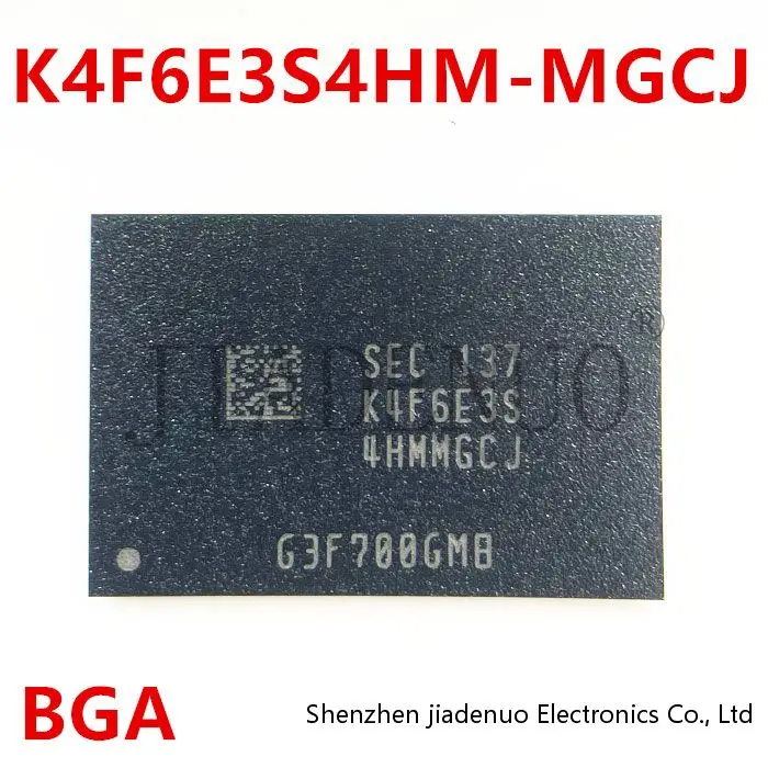 (1pcs)100% New K4F6E3S4HM-MGCJ LPDDR4 2GB memory IC BGAchipset