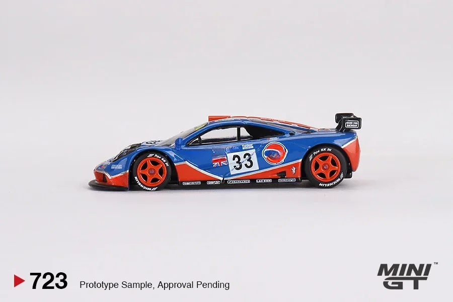 MINIGT 1:64 F1 #33 1996 Le Mans 24Hr Diecast Model Car