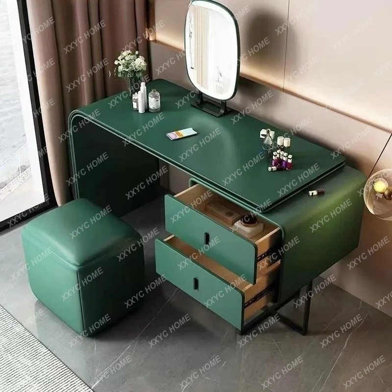 M Modern  simple solid wood telescopic dresser bedroom dressing table in one
