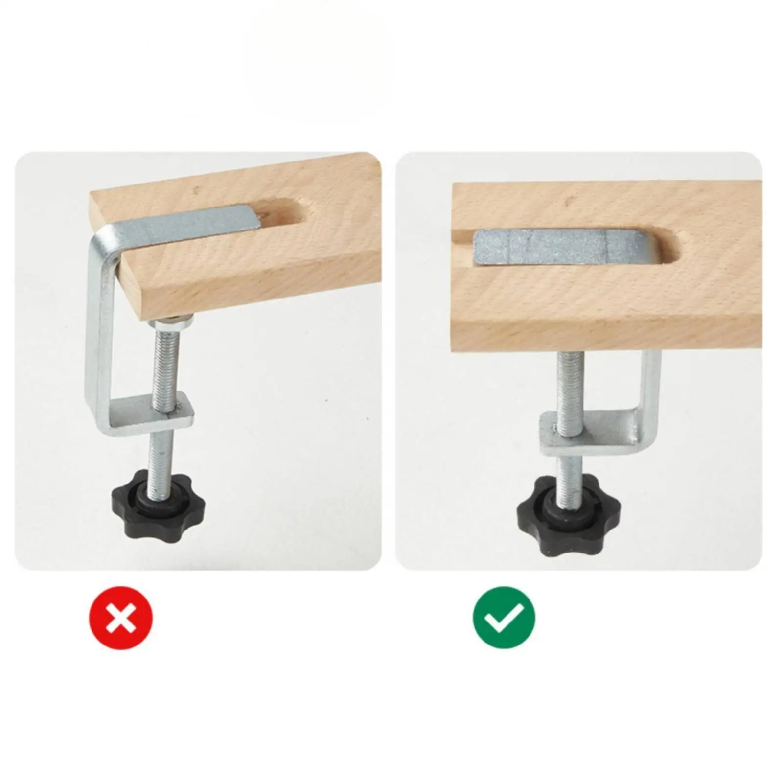 Stable Jewelry Workbench Clamp for Studio Use Wood and Metal Design Corner Clamps for Woodworking Compact Bench Pin Fixture