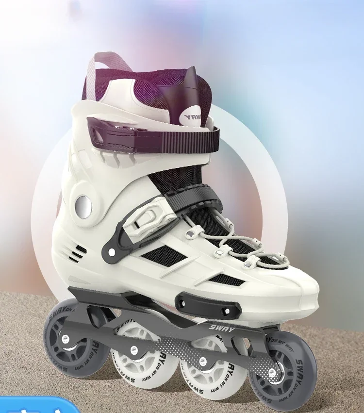 Roller Skates Adult Skates Men's and Women's Flat Flowers