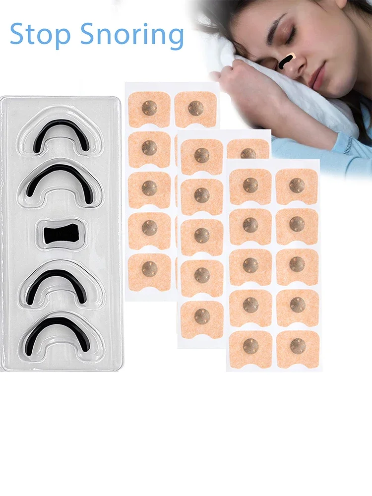 Anti-Schnarch-Nasenstreifen Magnetische Nasenstreifen Verbessern die Nasenatmung beim Sport Verbessern den Schlaf Fortschrittliche Neue Sets – Detail 2