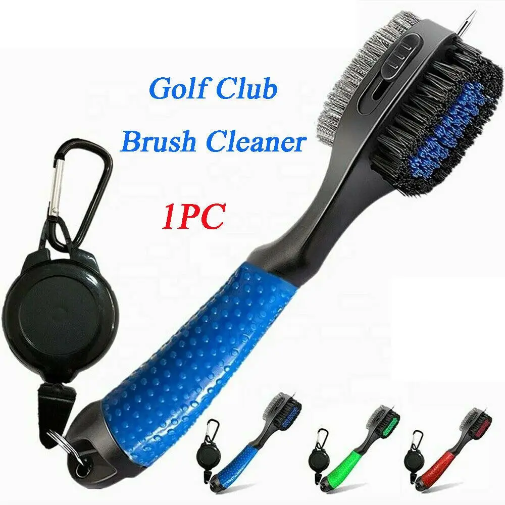 

Retractable Durable Golf Cleaner Cleaning Tool Retractable Groove Cleaner Golf Accessories Golf Club Brush Sharpener Tool
