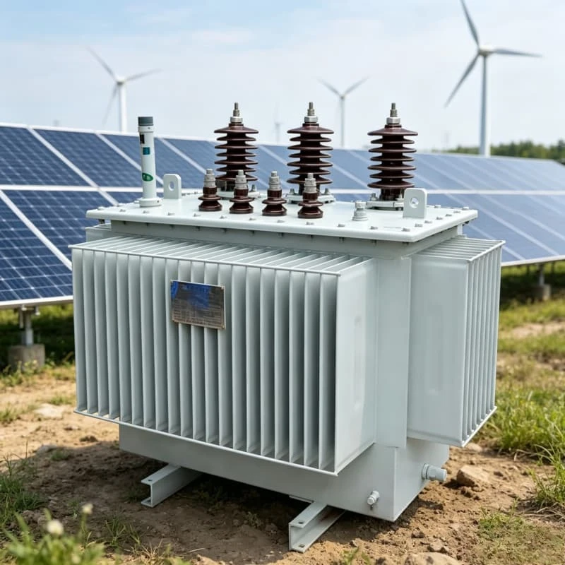 Oil Immersed Step Power Transformer 220V 380V Output 50/60Hz IEC ISO Certified Customized Standard Power Supply Device