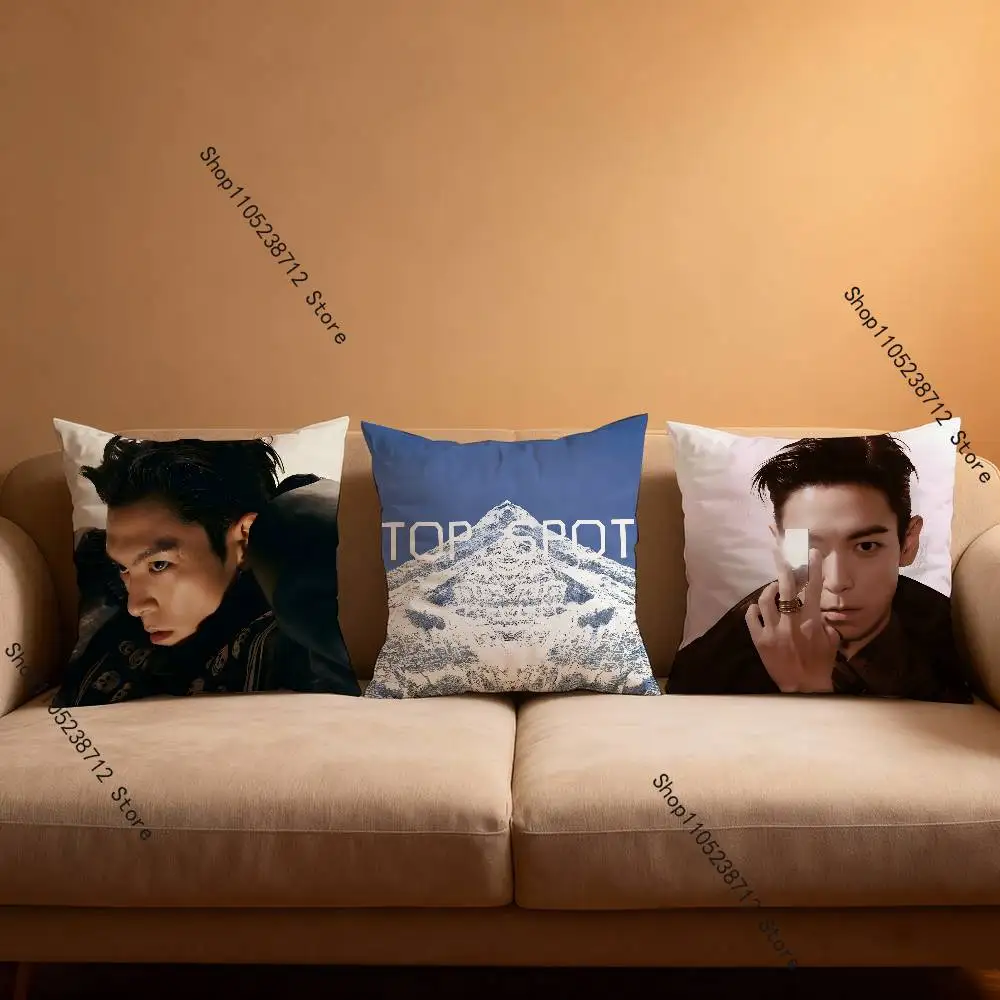 Pop Singer Choi S-Seung HyunS Anime Pillow Case Anti-dustmite Pillowcase Invisible zipper silky short plush Sofa cushion cover