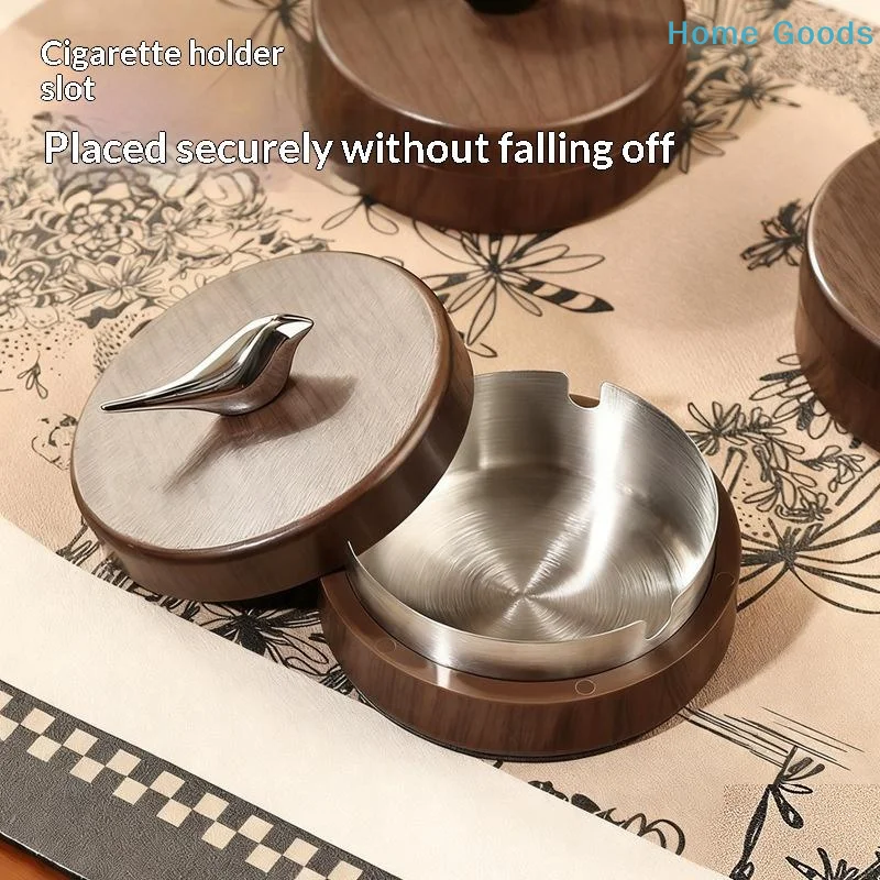 preferredBird Inspired Covered Ashtray with Lid for Office and Home Desktop Anti Scatter Feature Decorativeproduct
