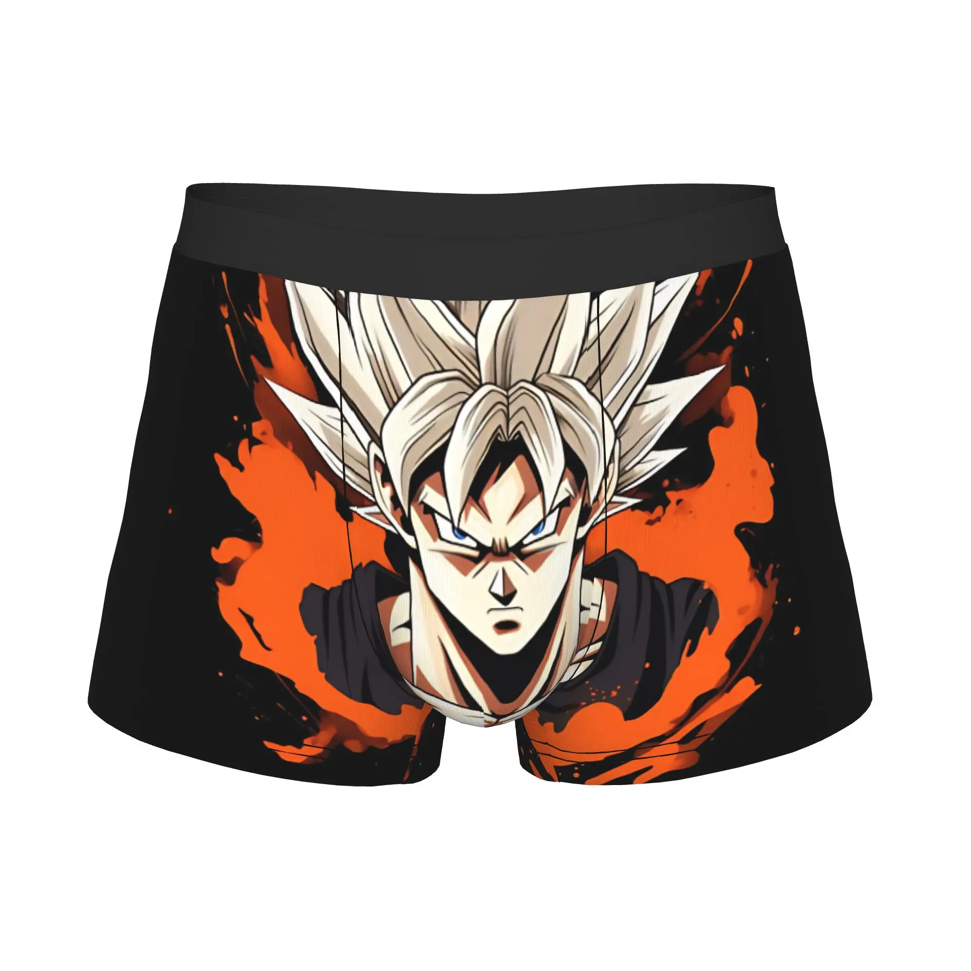 Legendary Fighter Anime Inspired Design  Bandai DRAGON BALL Underpants Homme Panties Man Underwear Ventilate Shorts Boxer Briefs view 3