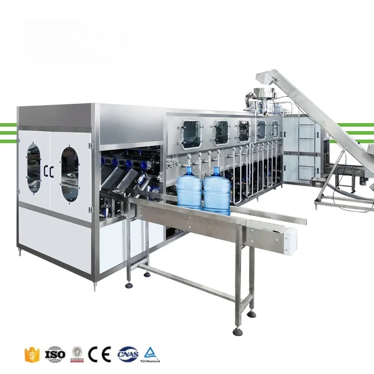20265 Gallon Water Bottle 20 Liters Bottle Automatic Barrel Drinking 5 Gallon Water Filling Machine
