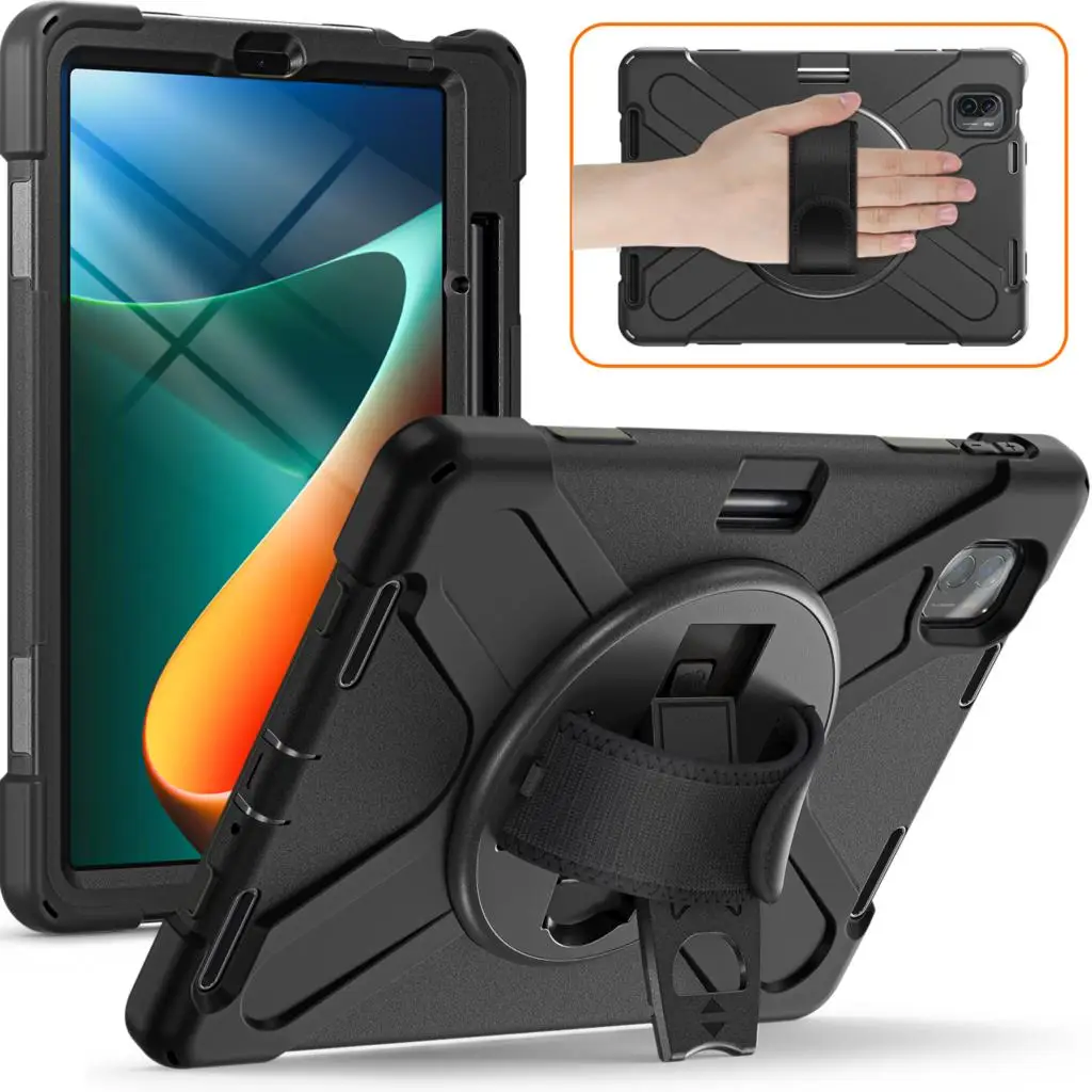 

For Xiaomi Mi Pad 5 Pro Case Tablet Heavy Duty Rugged Shockproof Cover for Mi Pad 5 Pro 2021 Tablet 11 Inch Mi Pad 5 Case