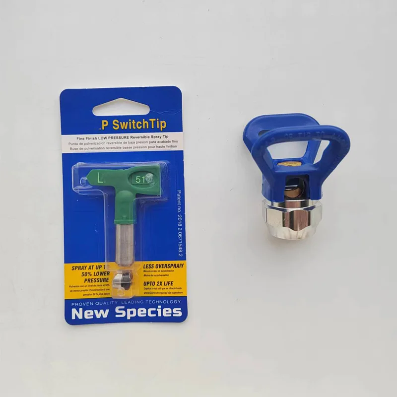 L-TIP Low Pressure Airless Nozzle Switch Spray Tip with Nozzle Guard For Wagner/Titan Airless Sprayer Gun Spray Painting Tools