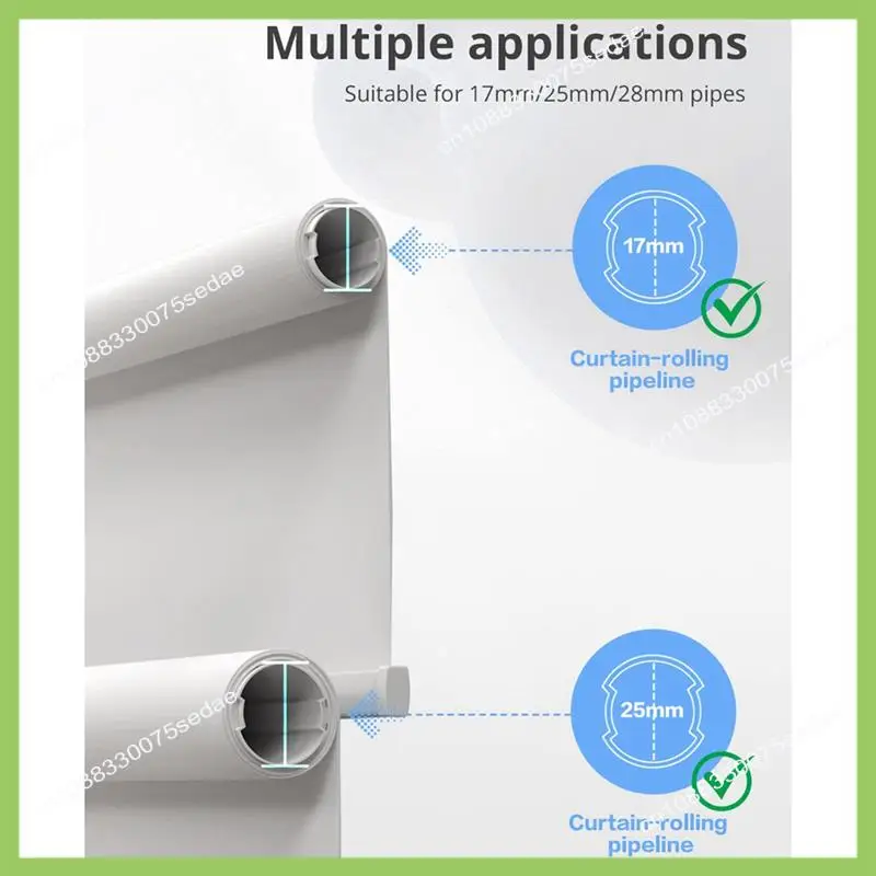 

Y19A Wifi Smart Roller Shade Blinds Motor Plug-In For 17Mm/20Mm/25Mm/28Mmmm Tube Curtain Tubular Motor EU Plug Motor With R9