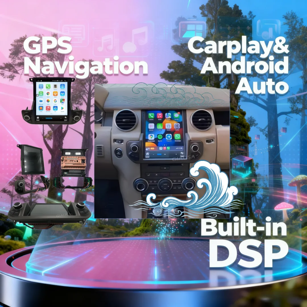 Android Car Radio For Land Rover Discovery 4 LR4 2009-2016 Full Touch Screen Carplay GPS Navigation Multimedia Car Stereo Player