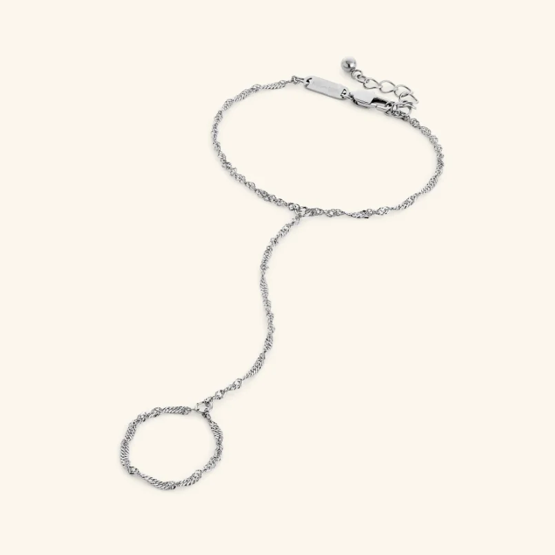 Inspiration Stainless Steel Waterproof Jewelry Twist Bracelet A Delicate and Eye-Catching Jewelry Gift