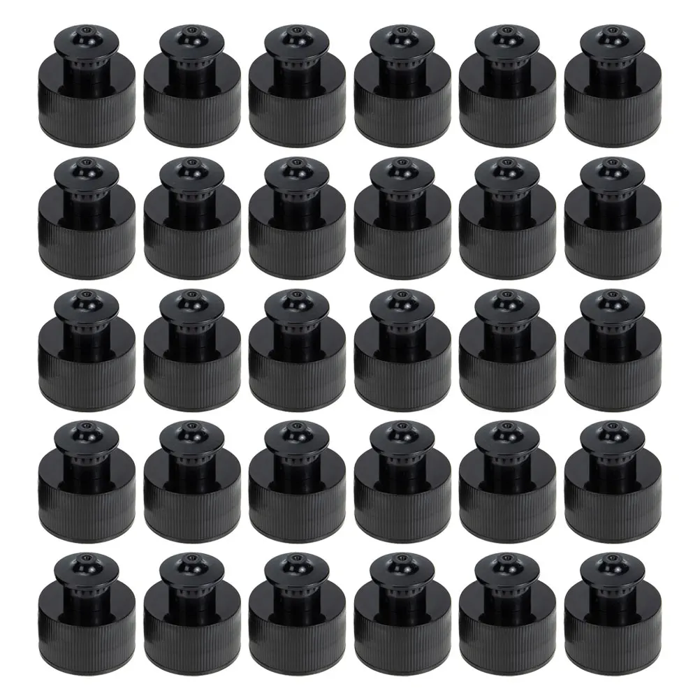 

30pcs Sports Pull Cap Bottle Replacement Tops Leak Proof Push Pull Cover for Reusable Portable Bottles Camping